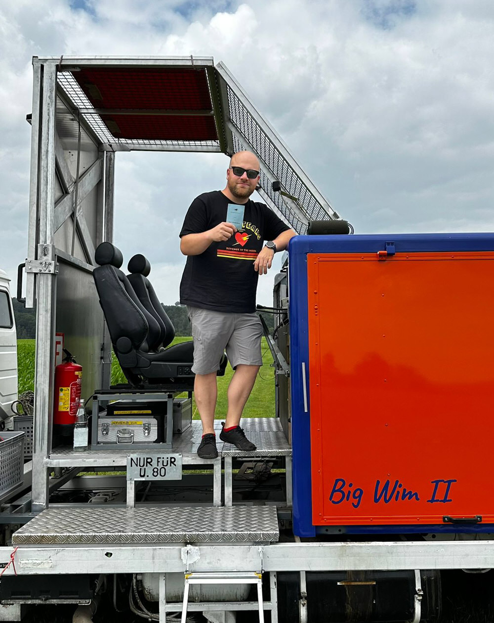 Frischgebackener Windenfahrer