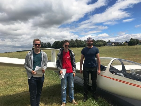 SPL-Fluglizenzen für Lukas und Florian